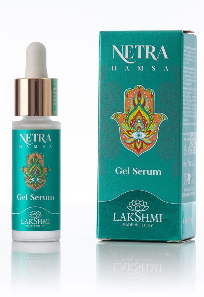 Żelowe tonizujące serum przeciwstarzeniowe Lakshmi NETRA